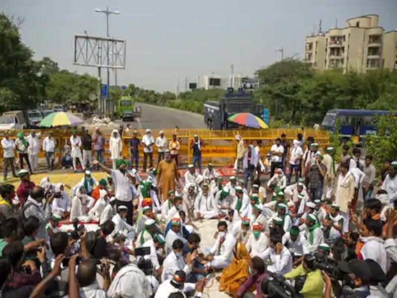 किसानों farmer protest against agriculture bills