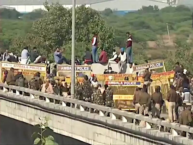 farmers protest in delhi