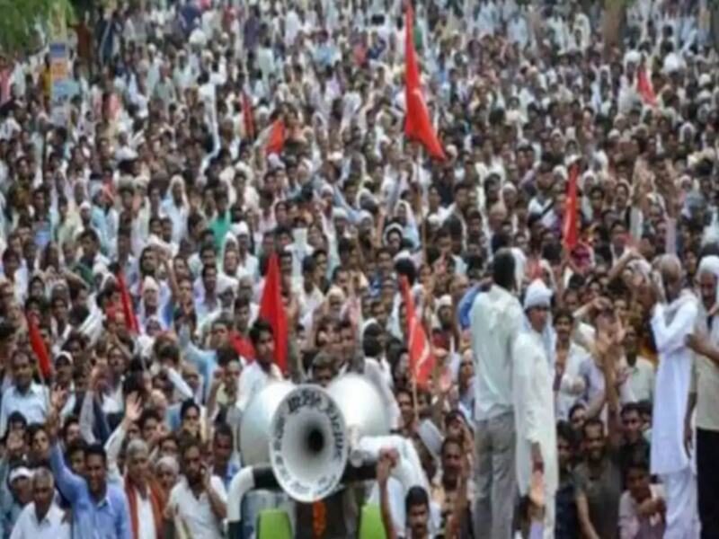 बुराड़ी farmers protest in ramleela maidan