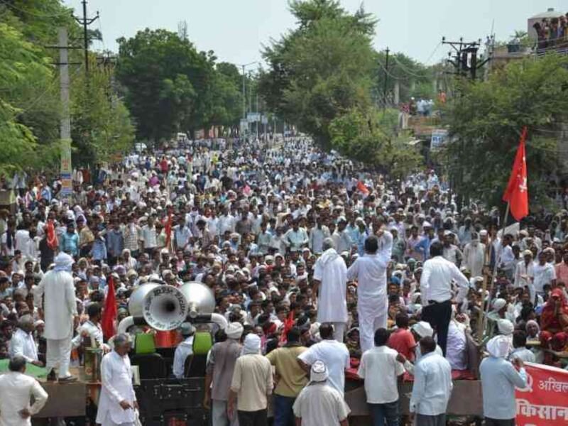 महापंचायत कृषि kisan protest in delhi