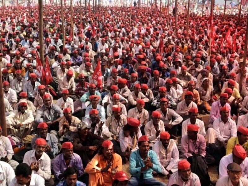 farmers protest