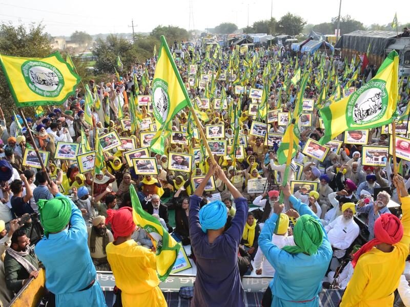 farmers protest in india