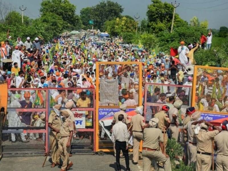 punjab farmers protest