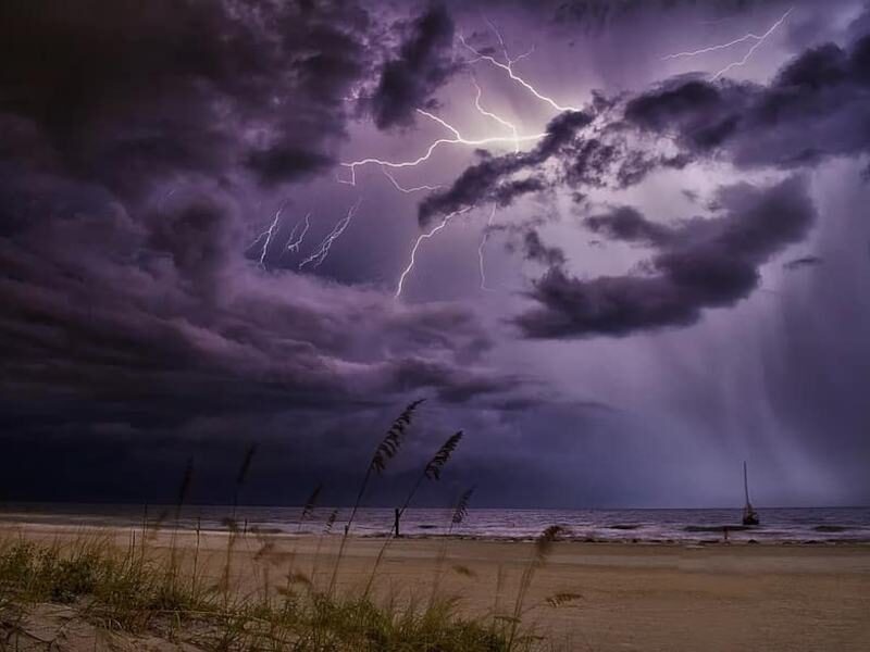 thunder warning in south india