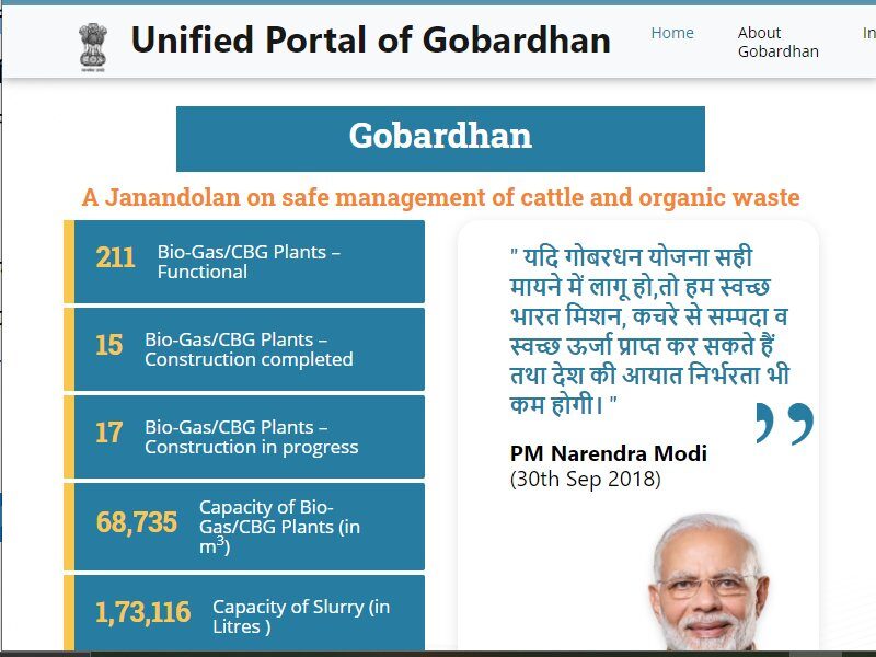 gobardhan scheme of india govt