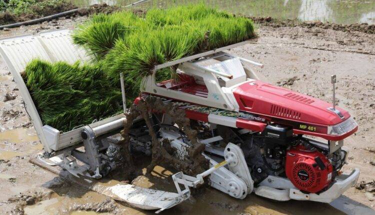 Rice Transplanter in India