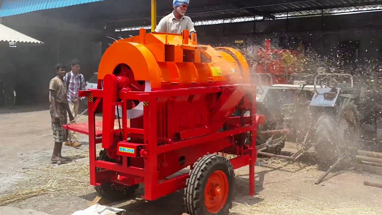 Multi-crop basket thresher saves money and reduces wastage