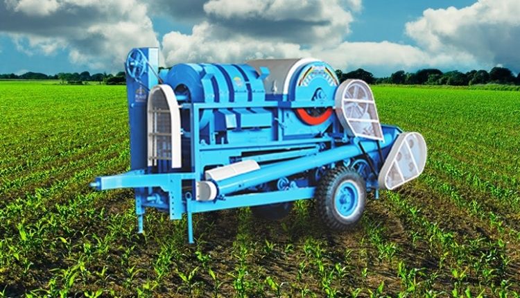 मल्टीक्रॉप बास्केट थ्रेशर ( multicrop basket thresher )