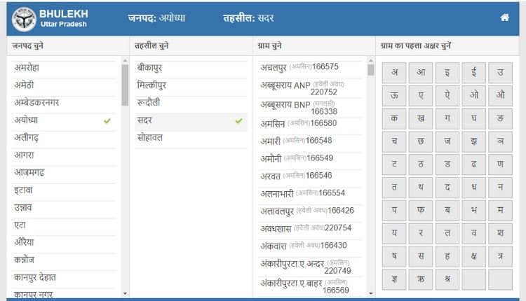 UP bhulekh portal land record ( उत्तर प्रदेश भूलेख क्या है)