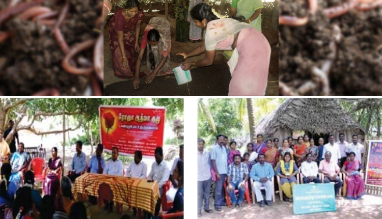 कराईकल का रोजा ATMA ग्रुप और गोवा में ATMA महिला किसानों के स्वयं सहायता ग्रुप ने बनाया वर्मीकंपोस्ट को सफल बिजनेस 