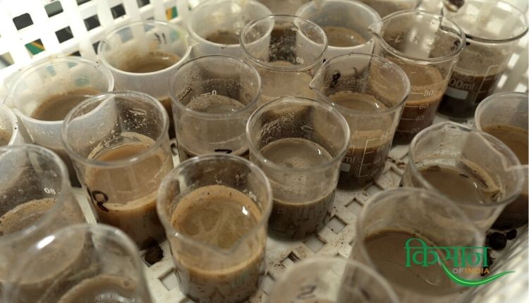 मिट्टी की जांच (soil testing sample