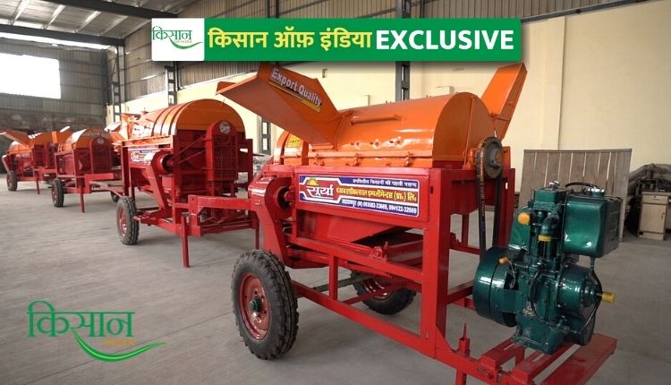 thresher machine थ्रेशर