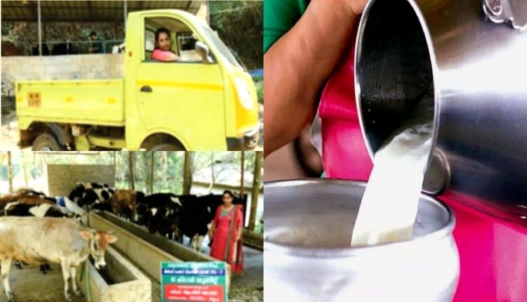 women in dairy sector डेयरी व्यवसाय