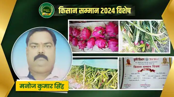 Dragon Fruit Cultivation: ड्रैगन फ्रूट की खेती से मनोज कुमार अपने क्षेत्र में लाए क्रांति,बने आइकॉन