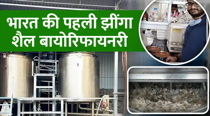 Shrimp Shell Biorefinery Plant : देश का पहला झींगा शेल बायोरिफाइनरी प्लांट, नीली अर्थव्यवस्था होगी मज़बूत
