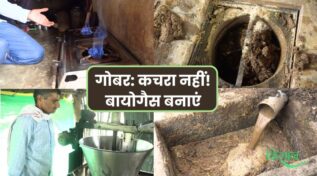 गोबर से बायोगैस प्लांट dung biogas plant (3)