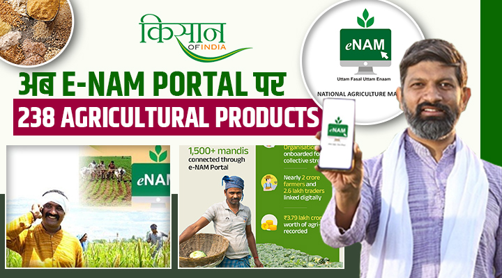 किसानों के लिए बड़ी खुशख़बरी: अब e-NAM पर इन 7 नई फसलों की भी होगी ऑनलाइन बिक्री, मिलेगा बेहतर दाम