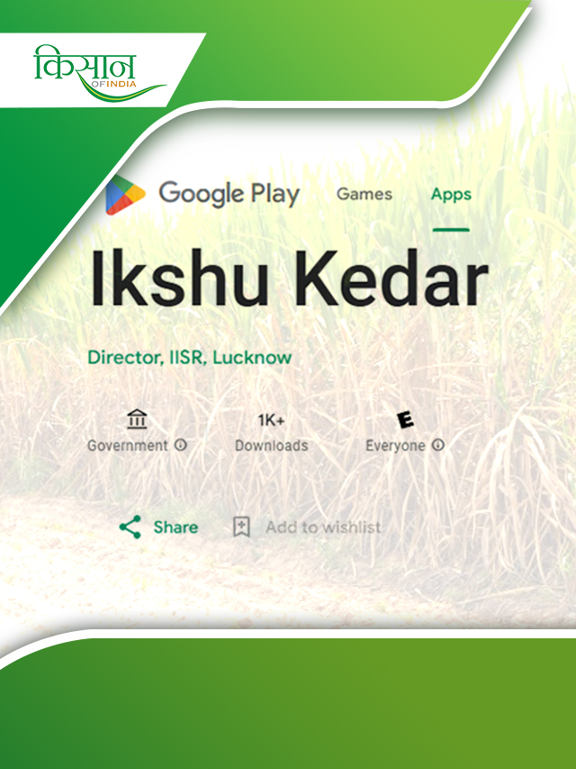 गन्ना किसान पाएं सिंचाई से जुड़ी सभी जानकारी ‘इक्षु केदार‘ App पर