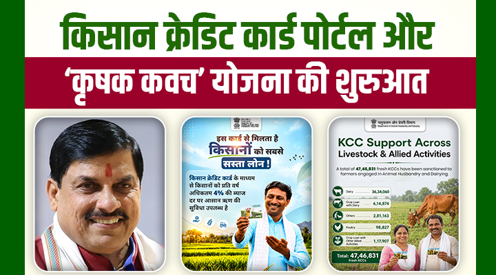 मध्य प्रदेश के किसानों का घर बैठे बनेगा किसान क्रेडिट कार्ड, कर्ज चुकाने में मिलेगी छूट