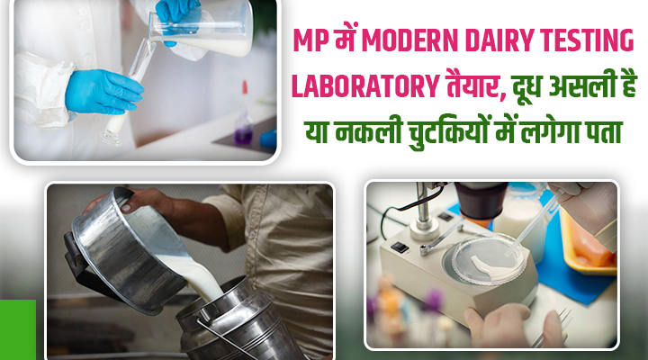 मध्यप्रदेश में अब घर के दूध की भी होगी साइंटिफिक जांच! 12.40 करोड़ की लागत से पहली अत्याधुनिक डेयरी लैब